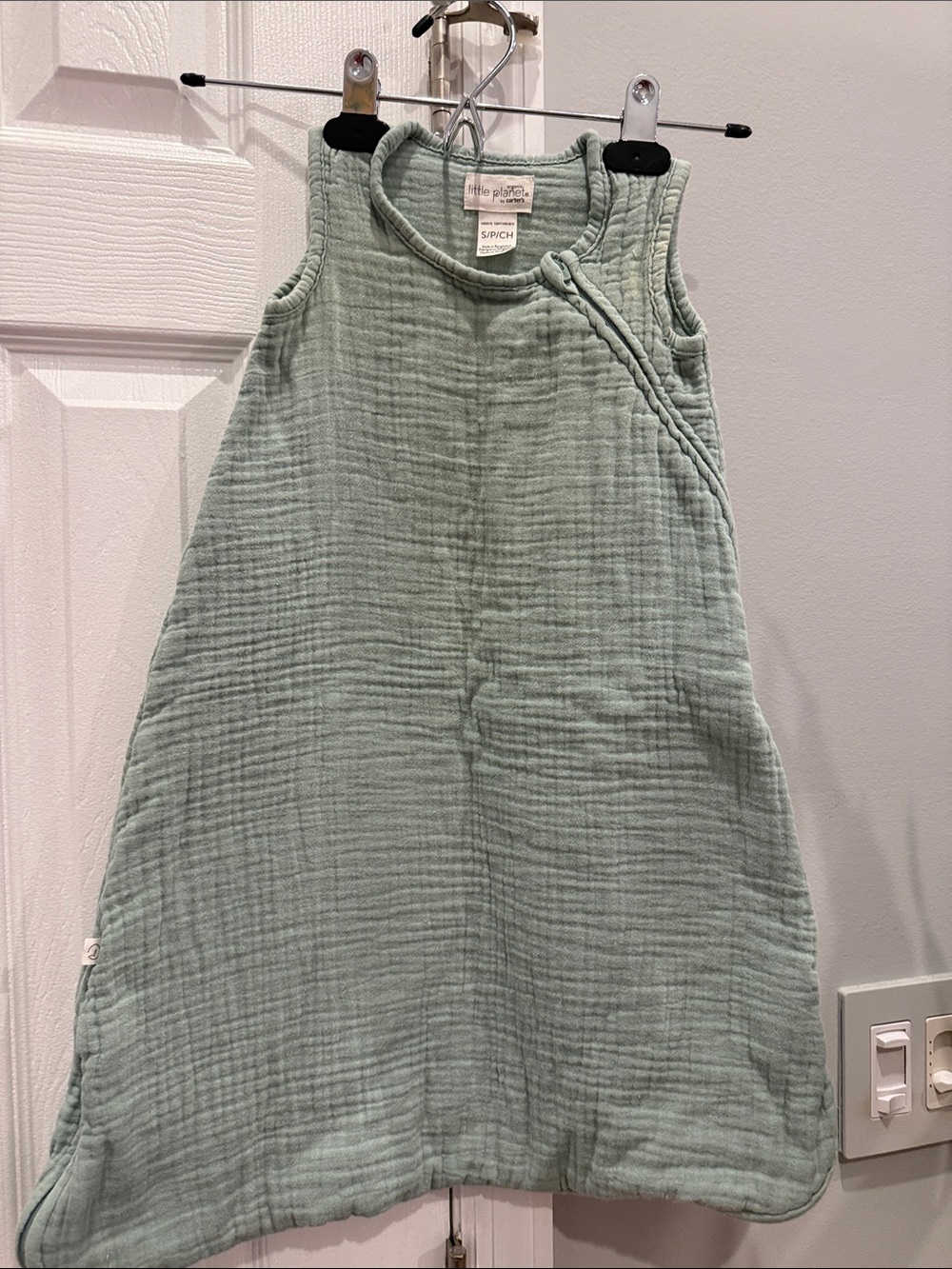 Little Planet Sage Organic Gauze Sleep Sack SM